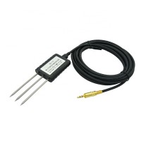 Analog Output SDI-12 RS485 3 In 1 Measure Soil Temperature Humidity Sensor Soil EC Sensor for Farm