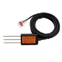 UART RS485  MODBUS-RTU Volumetric water content 3 in 1 Soil Electrical Conductivity,Soil Moisture,Soil Temperature Sensor