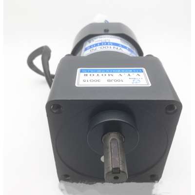 AC gear motor YN100-120/120JB40G15 110V 120W 40 ratio asynchronous speed adjustable speed reversible motor